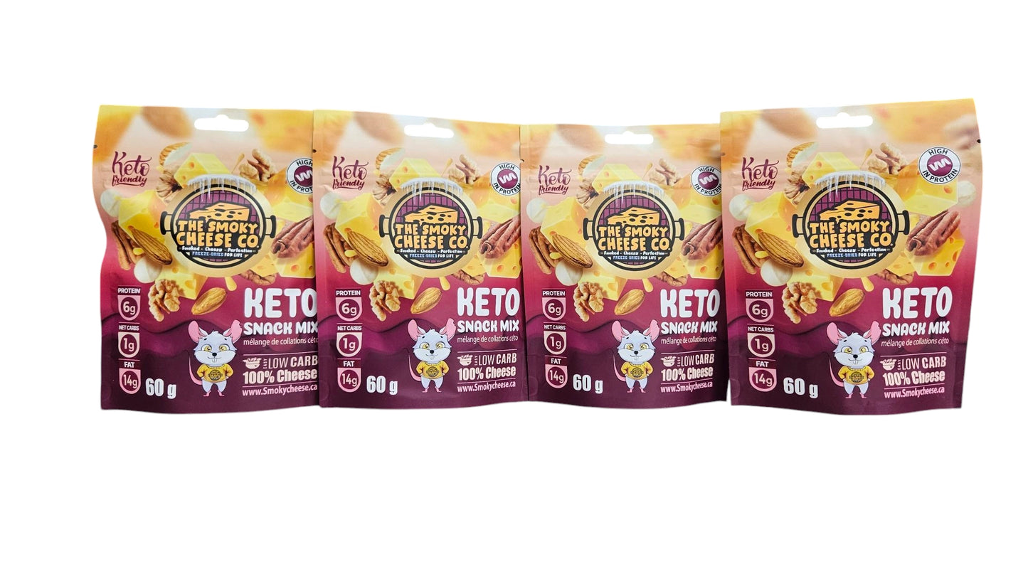 KETO Snack Mix (4x60g Bags)