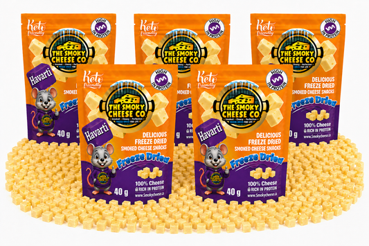 Freeze Dried Smoked Havarti (5 pack)