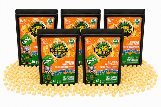 Freeze Dried Smoked Gouda (5 Pack)