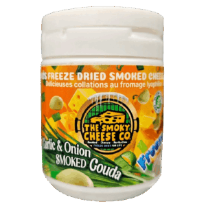 Garlic & Onion Smoked Gouda Cheese Snacks | 8 Packs