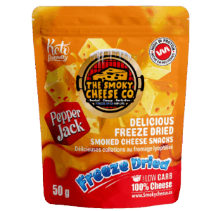Smoked Pepper Jack Cheese Snacks | 4 Packs